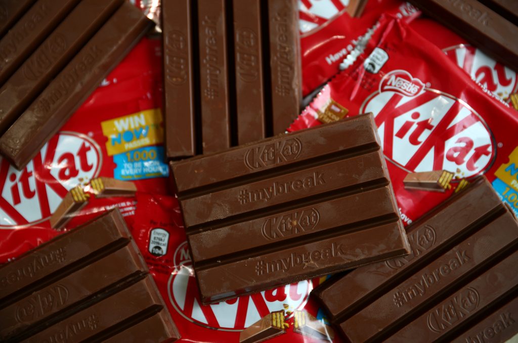 Kit Kat chocolate