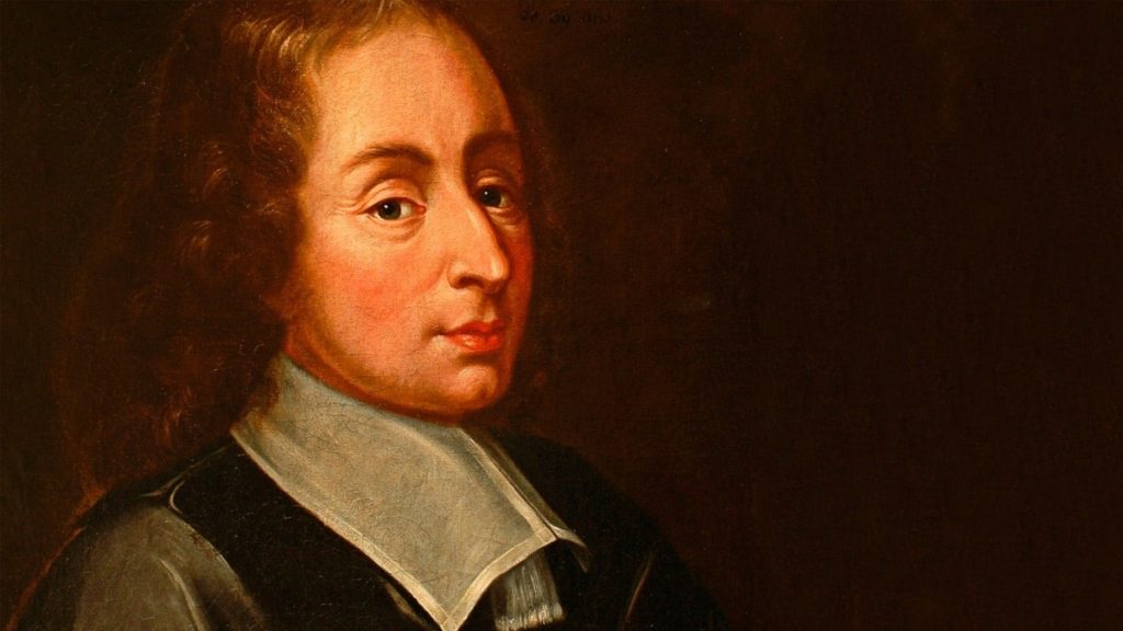 Filósofo e matemático Blaise Pascal